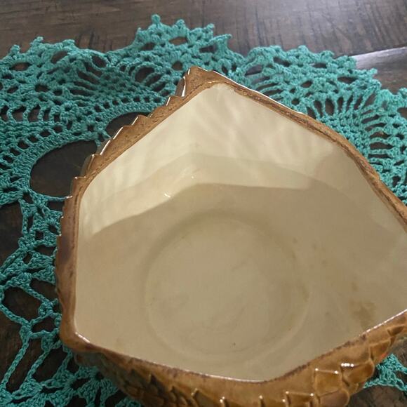 Thanksgiving Pottery Glazed Turkey Dish with Lid 7inches - Picture 4 of 11